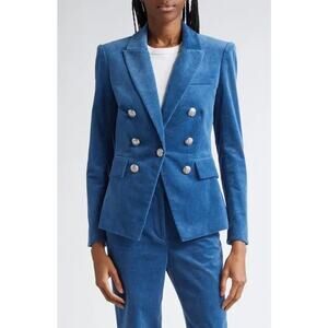 VERONICA BEARD Lawrence Stretch Corduroy Dickey Jacket Size 2 NWT